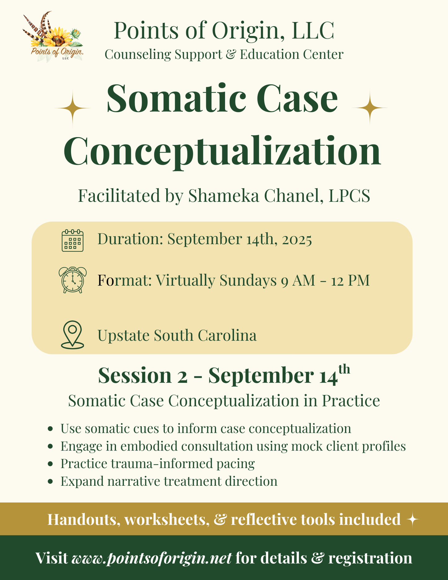 Somatic Integration Supervision Camp:  Phase 1